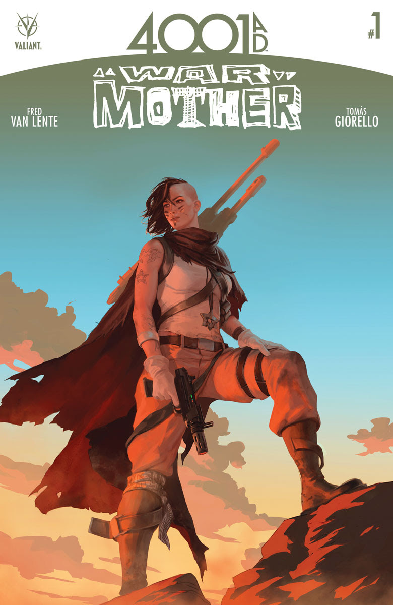 4001 A.D.: WAR MOTHER #1 – Cover B by Jelena Kevic-Djurdjevic