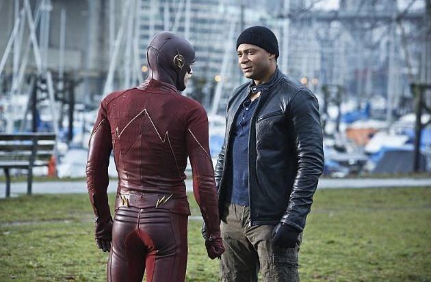 Flash King Shark Diggle Grant Gustin David Ramsey