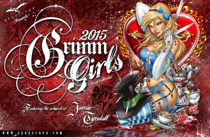 Zenescope 2015 Grimm Girls Calendar