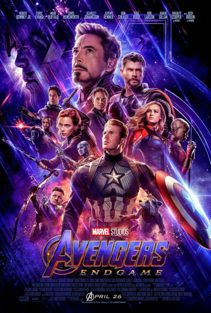 AVENGERS ENGAME is playing on nearly every movie screen near you. Go see it. Bring tissues. We'll talk later.