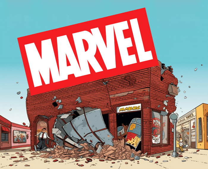 Marvel Crushing Retailer