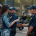 Kendall Jenner Gives Policeman a Pepsi