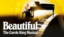 Beautiful: The Carole King Musical runs 3/12/19 to 3/17/19 at The Fabulous Fox Theatre.