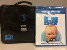 The Boss Baby Lunchbox and Blu-ray