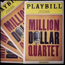 The Million Dollar Quartet runs Feb 27 - Mar 1 at the Fox Theatre in St. Louis. 