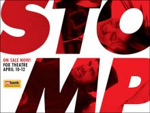 Stomp plays the Fox Theatre in St. Louis April 10-12, 2015.